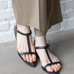 GLOBAL WORK サンダル らくっションナローストラップサンダル/329164 レディース