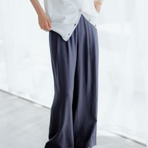 BARNYARDSTORM パンツ / Wタックフィラメントツイルパンツ 「「ネルソンさん」YouTubeご紹介アイテム」 レディース