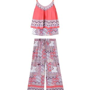 Coral veil 水着 ロングパンツセット水着　13L・15L　「Coral veil（コーラルヴェール）」 レディース