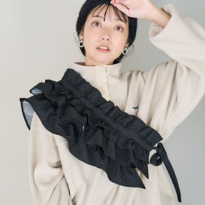 FREAK'S STORE 「FREAK'S STORE」 付け襟 フリ- ブラック レディース