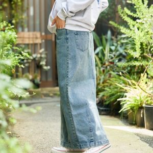 FREAK'S STORE 「FREAK'S STORE」 デニムロングスカート MEDIUM ブルー レディース