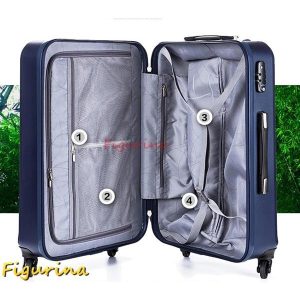 キャリーバッグ スーツケース ハードサイド 車輪付き 軽量 機内持ち込み 預け入れ荷物 TSA ロック