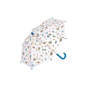 ふるさと納税 小物 奈良県 奈良市 ビニール傘 キッズ 傘 子供用 40cm 手開き 子供 幼児 軽量 キャラクター skater スケーター はたらく クルマ くるま 車 車柄…