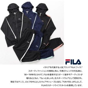 FILA フィラ  ジャージ レディース 上下 セットアップ 運動着 長袖 スポーツ パーカー パンツ ＷEB限定 karlas