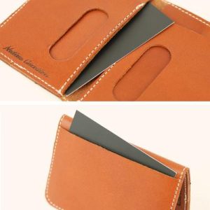 ふるさと納税 大和郡山市 Native Creation パス・カードケース NC3717 BROWN 栃木レザー